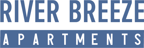 a blue and green background with the word river brief on top of a green field